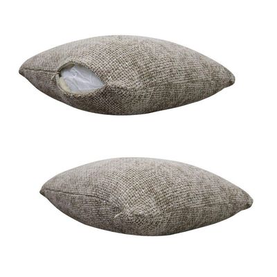 Kit 02 Almofadas Decorativas 30x45cm E 40x40cm Linhão Fendi - Nexta Casa
