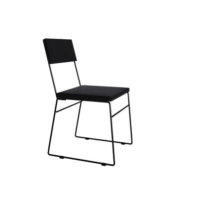 Kit 4 Cadeiras De Jantar Málaga Veludo Preto Para Mesa Sala Cozinha Conforto E Decoração - Preto