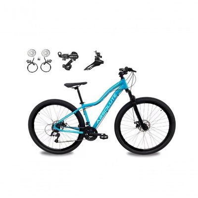 Bicicleta Aro 29 Absolute Hera Feminina 24v Alumínio Câmbios Shimano Freio Hidráulico Cor:azul;tam:15