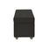 Canto Alemão Recamier Bau + Painel Madri 140cm Linho Preto - Inova Decor