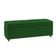 Canto Alemão Recamier Bau + Painel Madri 120cm Suede Verde - Inova Decor