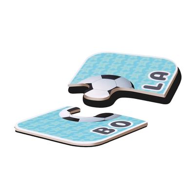 Jogo Educativo ABC Divertoys 2 Sílabas 20 Peças