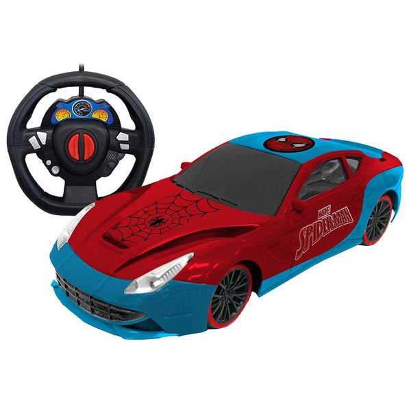 Carro de Controle Remoto Candide Autoracing Homem-Aranha