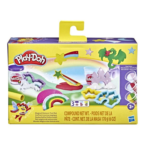 Massa de Modelar Play-Doh Hasbro Mundo Mágico dos Unicórnios Massa de Modelar Play-Doh Hasbro Mundo Mágico dos Unicórnios