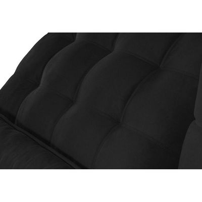 Sofá Modular 6 Lugares 2.90M Retrátil E Reclinável Preto