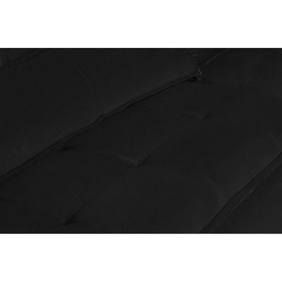 Sofá Modular 6 Lugares 2.90M Retrátil E Reclinável Preto