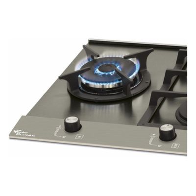 Cooktop Fischer 5q Platinium Gás 5 Bocas Escovado - Bivolt Cor Prime 127v/220v