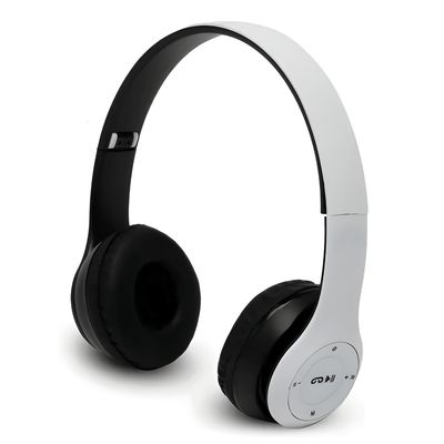 Fone de Ouvido Headphone Bluetooth B-19 Estéreo Cor Branco
