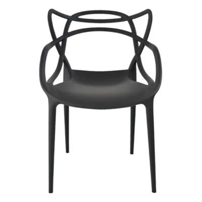 Cadeira Allegra Em Polipropileno Cor Preto