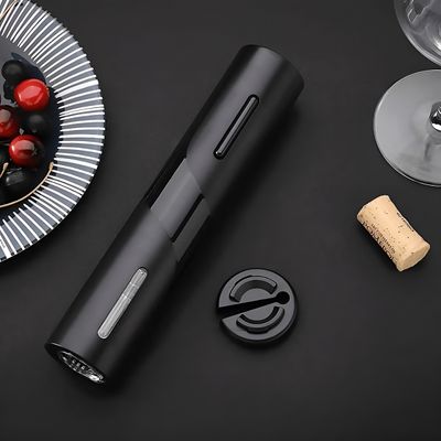 Conjunto Elétrico para Garrafas com Abridor Automático, Aerador e Rolha de Vedação – Elegância e Praticidadeo