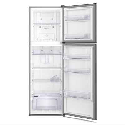 Geladeira Electrolux Frost Free 400L AutoSense Inverter Duplex Inox Look (IF44S) 220V