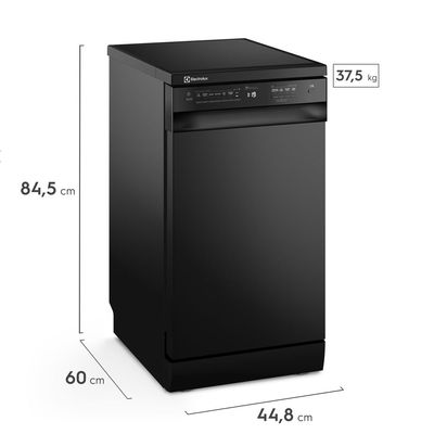 Lava-Louça Electrolux 10 Serviços Preta com Programa Lava e Seca 50 min (LP10E) 127V