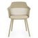 Kit 5 Cadeiras De Jantar Montreal Marcela Design Moderno Liso Nude