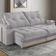 Sofá Retrátil E Reclinável 4 Lugares M-193 Estofados Martins Creme