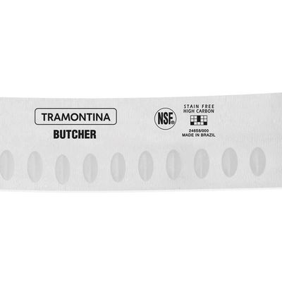 Faca Para Carne Butcher Com Lâmina Em Aço Inox E Cabo Em Polipropileno Preto 10" 24658100