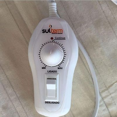 Lençol Termico Branco Para Massagem Colchonete Sulterm 180x60cm 220V Mass220sul