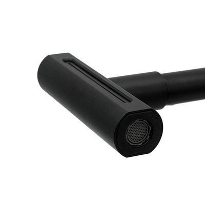 Torneira Cozinha Mesa 4 Jatos Bica Giratória Gourmet Luxo Preto Fosco