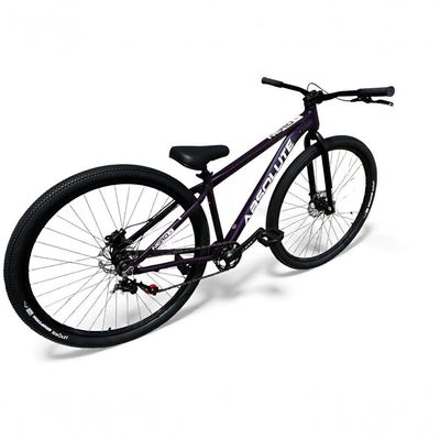 Bicicleta Aro 29 Absolute Nero 5 Freeride K7 Single Freio Hidraulico Shimano Mt200 Garfo Rigido Roxo