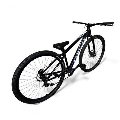 Bicicleta Aro 29 Absolute Nero 5 Freeride K7 Single Freio Hidraulico Shimano Mt200 Garfo Rigido Azul