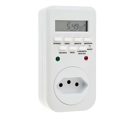 Timer Temporizador Digital Bivolt Tomada
