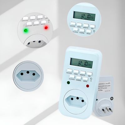 Timer Temporizador Digital Bivolt Tomada