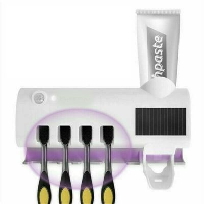 Suporte Dispenser Pasta Dente Esterelizador UV