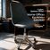 Kit 4 Cadeiras Office Base Cromada Com Rodízio Giratória Saarinen Preto