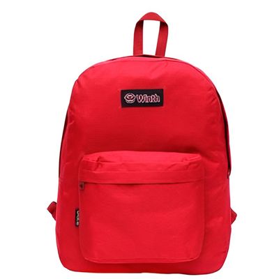 Mochila de Costas Escolar Juvenil Vermelho