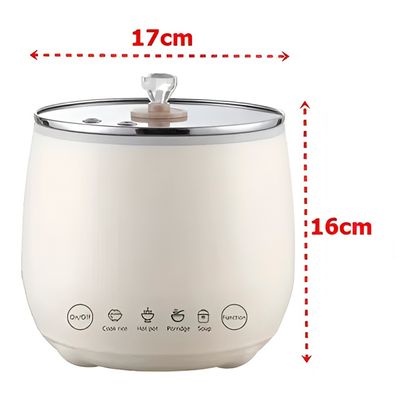 Mini Panela Elétrica Arroz Caldo Antiaderente 220V