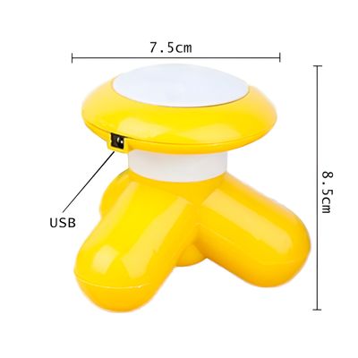 Mini Massageador Corporal Portátil Recarregável