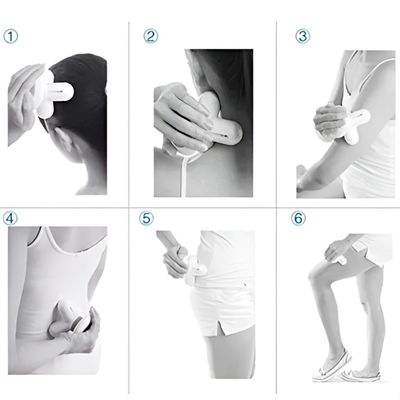 Mini Massageador Corporal Portátil Recarregável