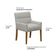 Cadeira Para Mesa De Jantar Angel Base Madeira Corano Fendi - Nexta Casa