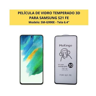 Pelicula De Vidro 3d Frontal Para Galaxy S21 Fe Tela 6.4"