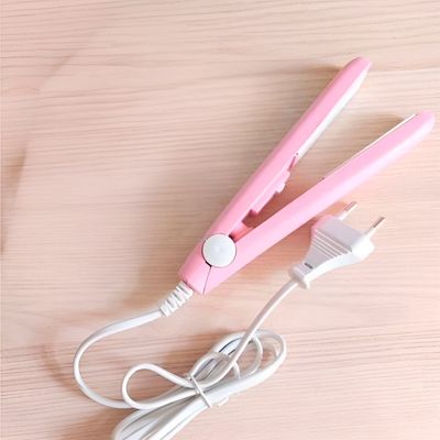 Mini Chapinha Prancha Alisadora de Bolsa Lilás