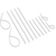 Abracadeira Nylon Brasfort 4,8Mmx500Mm Br 100Pcs 8686
