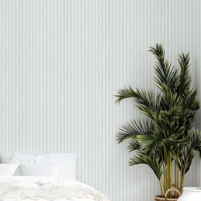 Papel de Parede Up To Date Listrado Branco 34828