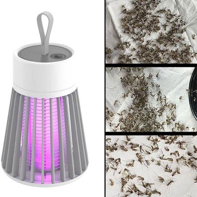 Luminária LED Repelente Elétrico Armadilha Luz