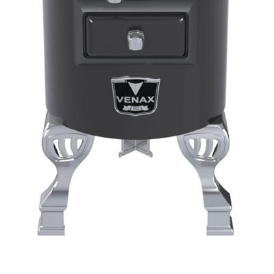 Fogão A Lenha Venax Salamandra Vitrea Preto Com Acessórios 28912