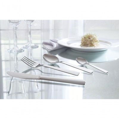 Faqueiro Tramontina Oslo Em Aço Inox Com Facas De Mesa E Estojo De Madeira 101 Peças 66985214