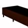 Cama Box Solteiro Suede Mega Cama Marrom 88x188x42cm