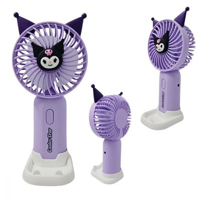 Mini Ventilador Portátil Recarregável De Mesa Cooler