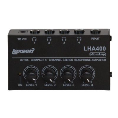 Amplificador Para Fone De Ouvido Lha-400 Da Lexsen