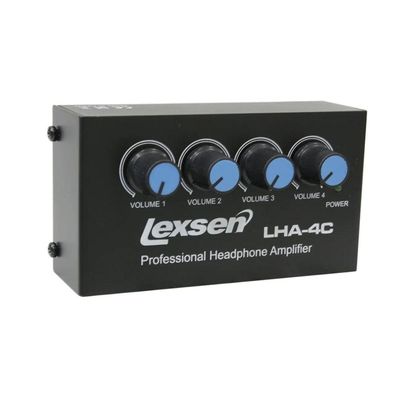 Amplificador Para Fone De Ouvido Lha-4c Da Lexsen