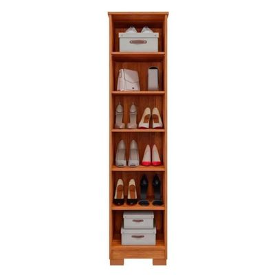 Sapateira Lia 44cm Porta Com Espelho Cinamomo