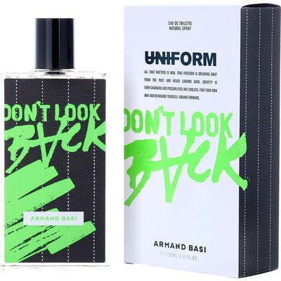 Perfume Unisex Armand Basi Uniform Don't Look Back Edt Spray 100ml