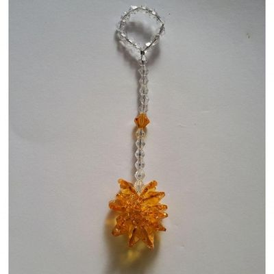Cristal Retrovisor De Carro - Cor Amarelo