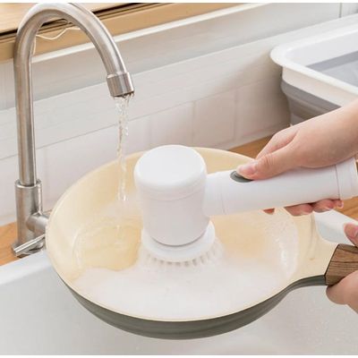 Escova Elétrica Para Limpeza De Fogão E Pia