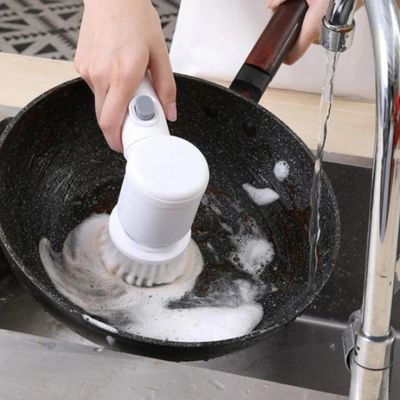 Escova Elétrica Para Limpeza De Fogão E Pia