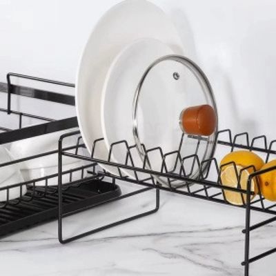 Escorredor de Louças 2 Andares TopChef - Organização Completa com Bandeja Coletora
