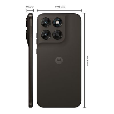 Smartphone Motorola Moto G77 5G 256GB - Marrom, 24GB (8GB RAM + 16GB RAM Boost), Câmera 108MP, Tela 6,8"